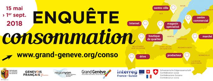 Lancement d'une enquête sur les habitudes de consommation à l'échelle du Grand Genève Lancement d'une enquête sur les habitudes de consommation à l'échelle du Grand Genève