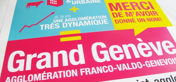 Grand Genève, le nouveau nom de l'agglomération franco-valdo-genevoise Grand Genève, le nouveau nom de l'agglomération franco-valdo-genevoise