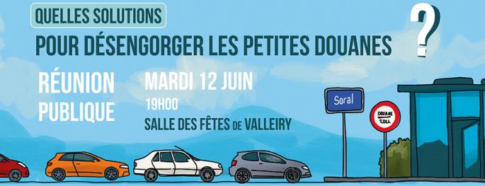 Réunion publique : Quelles solutions pour désengorger les petites douanes ?