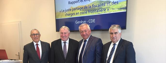 Un séminaire sur le juste partage de la fiscalité et des charges en zone transfrontalière Un séminaire sur le juste partage de la fiscalité et des charges en zone transfrontalière