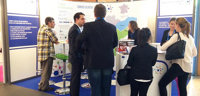 Le Grand Genève français présent au Salon des Entrepreneurs de Lyon Rhône-Alpes.