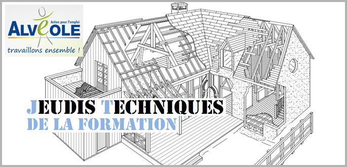 Les jeudis techniques de la formation avec Alvéole