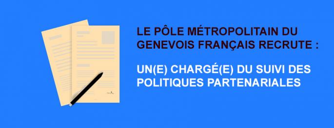 Le Pôle métropolitain du Genevois français recrute Le Pôle métropolitain du Genevois français recrute