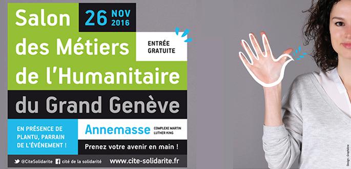 Rendez-vous samedi 26 Novembre au Salon des Métiers de l’Humanitaire du Grand Genève ! Rendez-vous samedi 26 Novembre au Salon des Métiers de l’Humanitaire du Grand Genève !