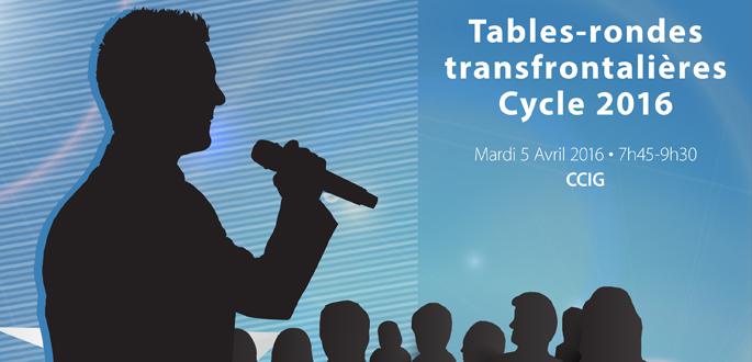 Tables-rondes transfrontalières, cycle 2016