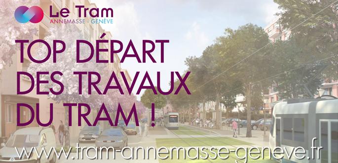 Le tram Annemasse-Genève, top départ ! Le tram Annemasse-Genève, top départ !