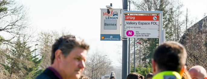 Hé!Léman : inauguration d’un système de bornes pour faciliter le covoiturage