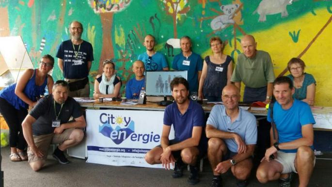 photo du collectif CitoyEnergie les membres du collectif CitoyEnergie