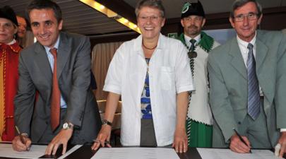 Signature du Projet d'agglomération 2, le 28 juin 2012