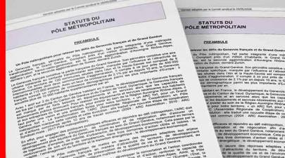 Les statuts du futur Pôle métropolitain du Genevois français validés par la Communauté de communes du Bas Chablais Les statuts du futur Pôle métropolitain du Genevois français validés par la Communauté de communes du Bas Chablais