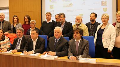 Signature du contrat unique environnemental Mandement - Pays de Gex - Léman